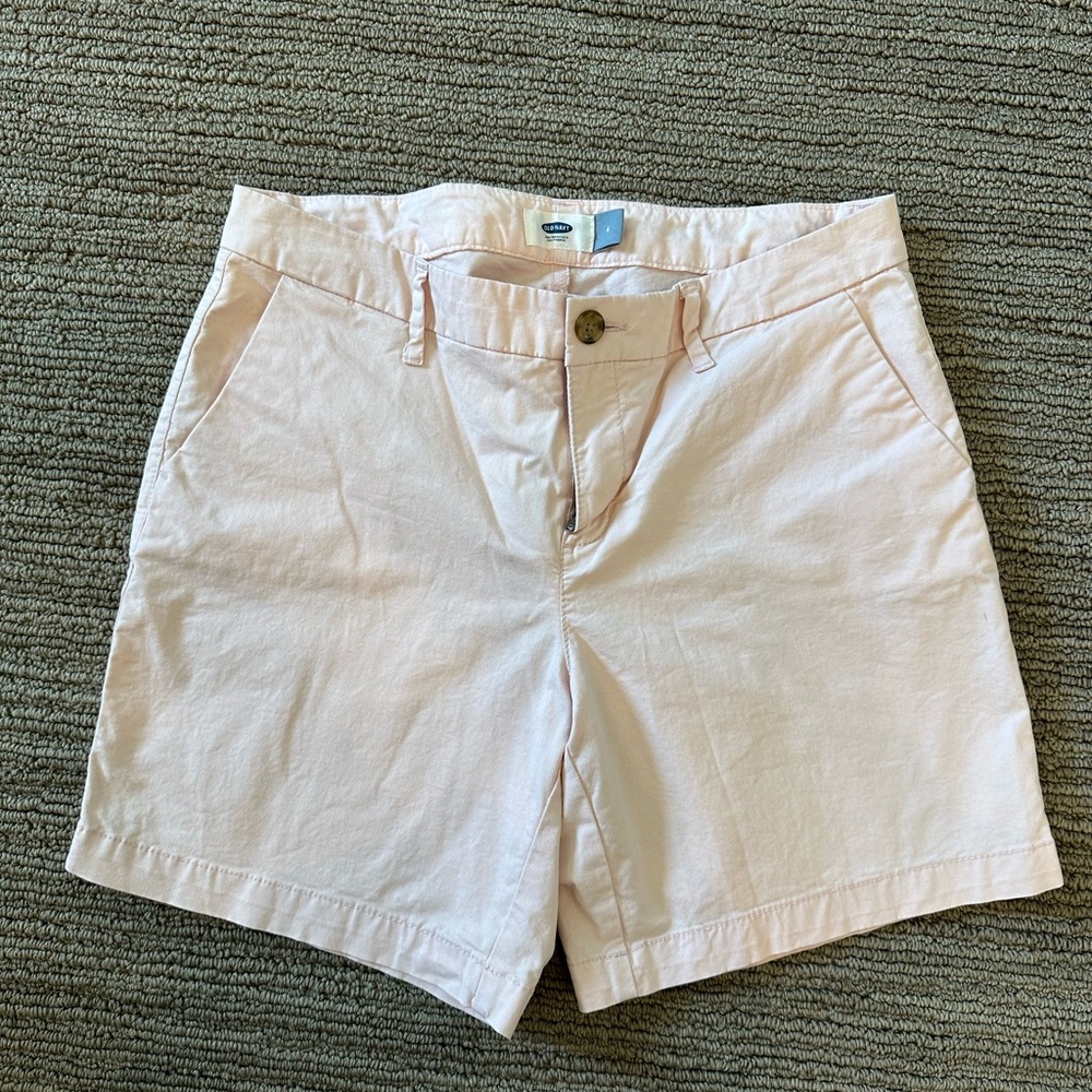 Old Navy Pink Bermuda Shorts